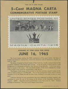 Magna Carta stamp