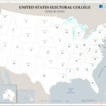 United States electoral college, votes by state