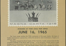Magna Carta stamp