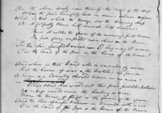 Original manuscript of “The Star Spangled Banner”