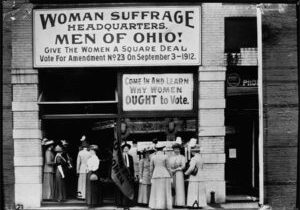 woman suffrage hq